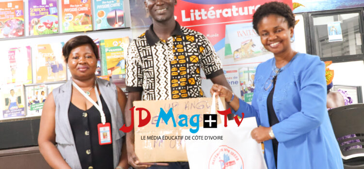 Action sociale / Don de JD Éditions au Lycée d’Excellence Alassane Ouattara de Grand-Bassam