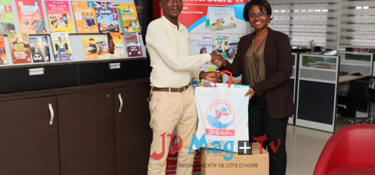 Action sociale / JD Éditions fait un don au Lycée Alassane Ouattara d’Anyama